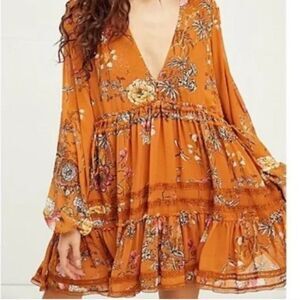 new Free People Cherry Blossom mini dress
